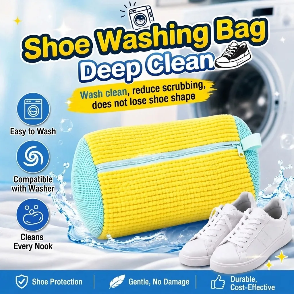 Shoe Cleaner - Fluffy Fiber 360 ° Surround Cleaning