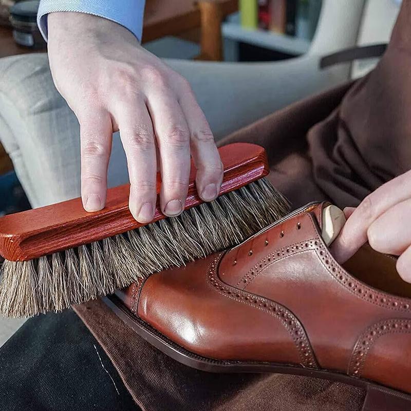 Durable Bristle Horsehair Shoe - Leather Shoe Polish review and price