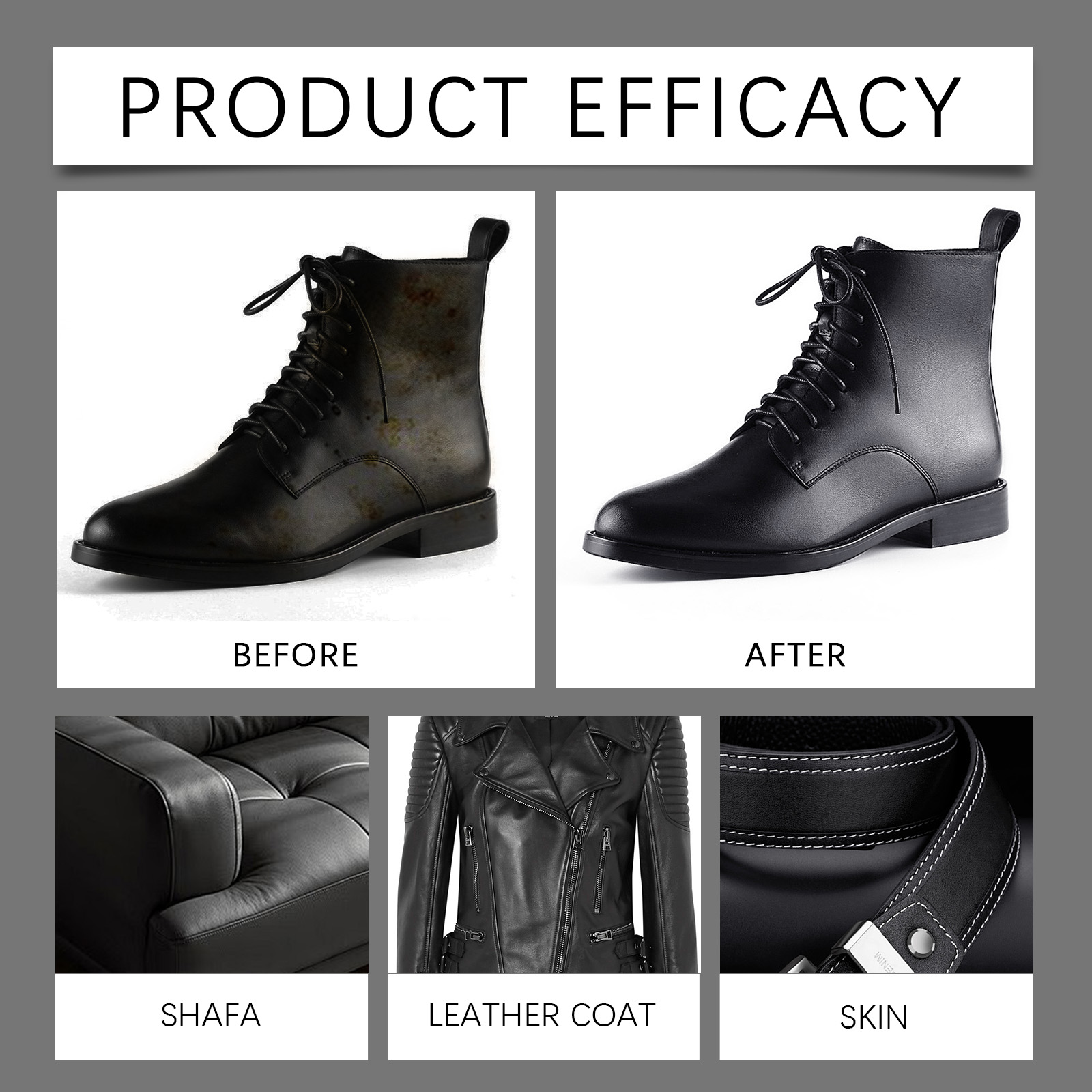 50g Black Leather Recoloring B - Leather Shoe Polish review and price