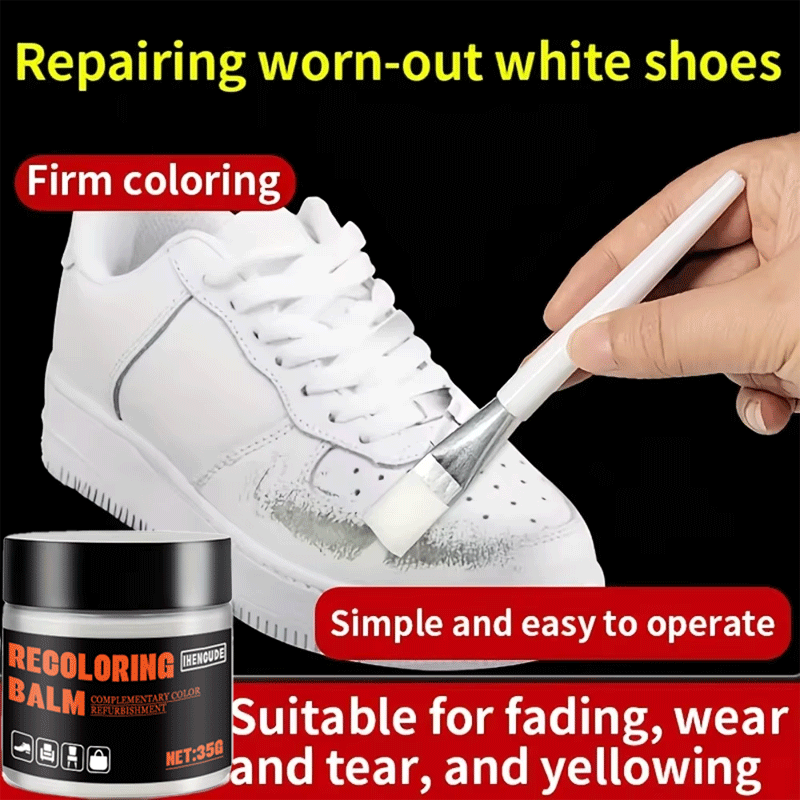 Leather Shoe White Recolor Pas - Sneaker Cleaner review and price